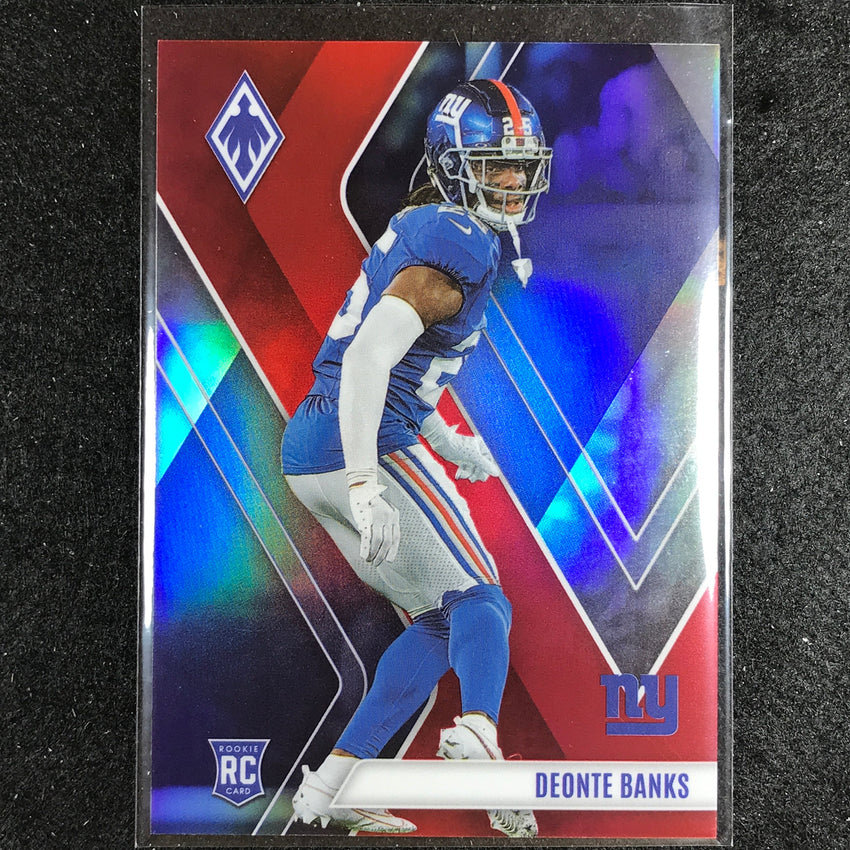 2023 Phoenix Football Deonte Banks Rookie Base Red 96/250