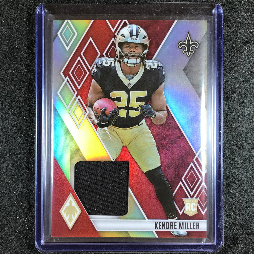 2023 Phoenix Football Kendre Miller Rookie Memorabilia Jersey Red 86/125