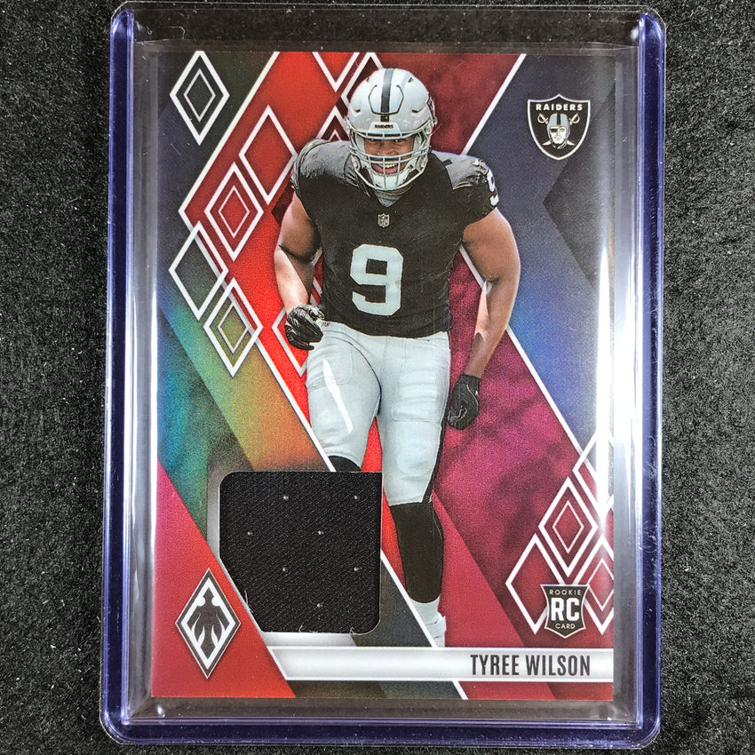 2023 Phoenix Football Tyree Wilson Rookie Memorabilia Jersey Red 32/125