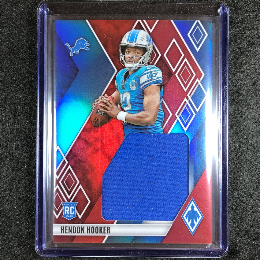2023 Phoenix Football Hendon Hooker Rookie Jumbo Memorabilia Jersey Red 63/125