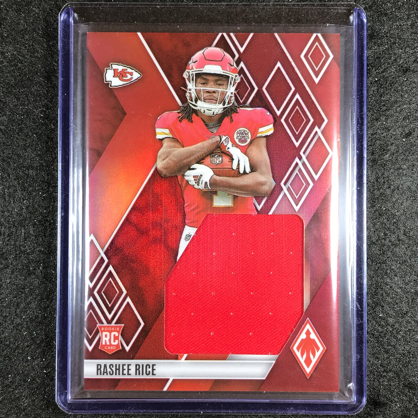 2023 Phoenix Football Rashee Rice Rookie Jumbo Memorabilia Jersey Red 77/125