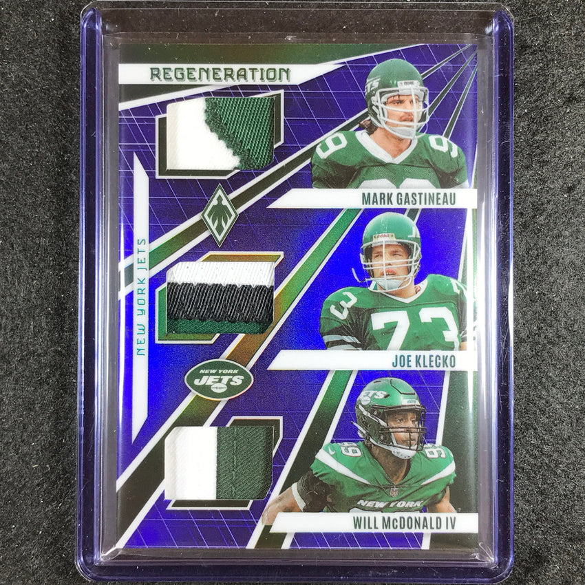 2023 Phoenix Football Gastineau Klecko Mcdonald Regeneration Jersey Blue 22/25