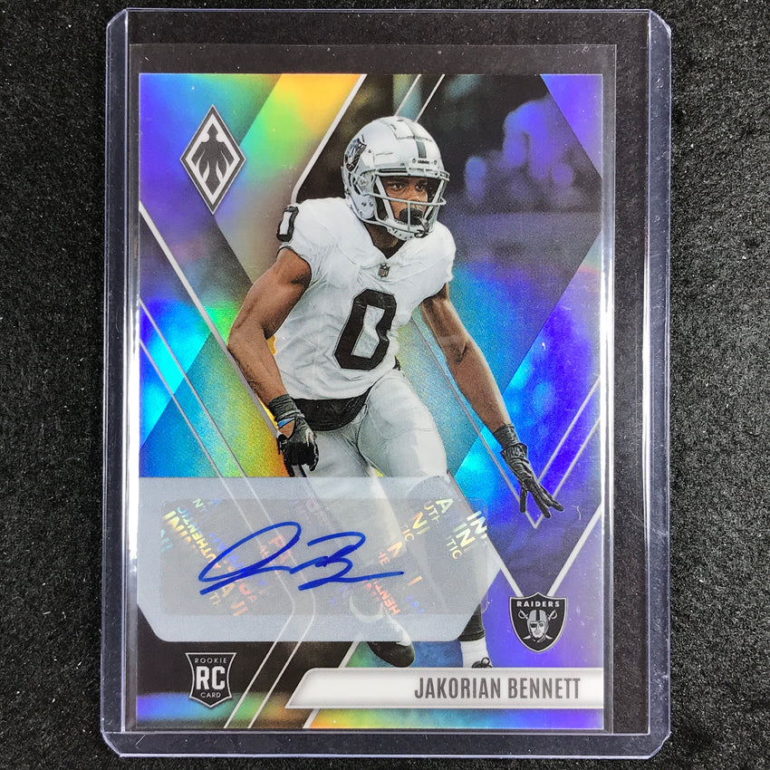 2023 Phoenix Football Jakorian Bennett Rookie Base Auto Silver No 194