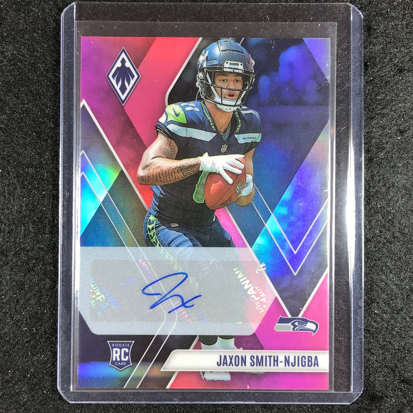 2023 Phoenix Football Jaxon Smith-njigba Rookie Base Auto Pink 15/25