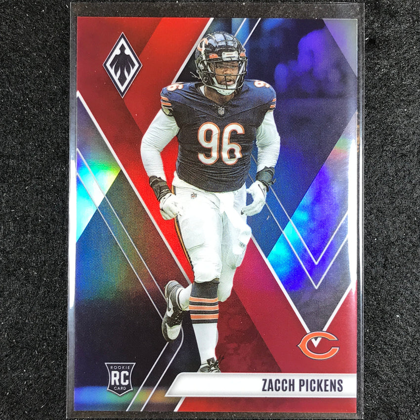 2023 Phoenix Football Zacch Pickens Rookie Base Red 117/250