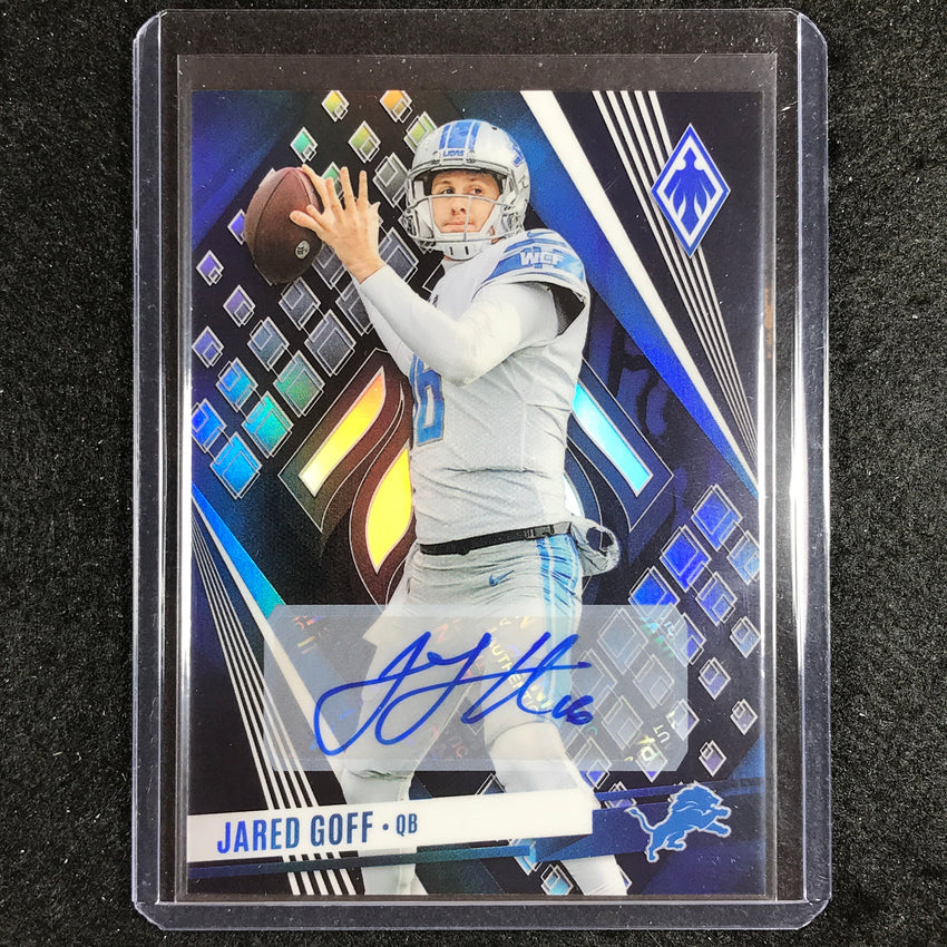 2023 Phoenix Football Jared Goff Base Auto Black 1/5