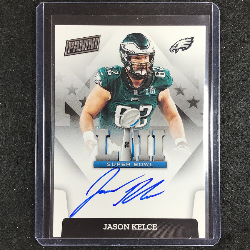 2023 Phoenix Football Jason Kelce Super Bowl Signatures Auto No Jk
