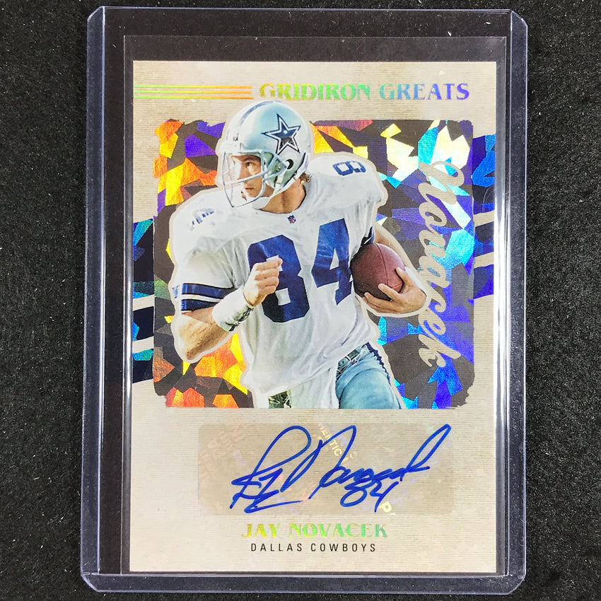 2023 Phoenix Football Jay Novacek Donruss Gridiron Greats Auto #65