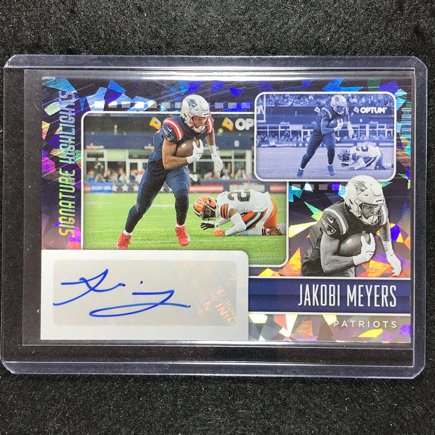 2023 Phoenix Football Jakobi Meyers Donruss Signature Highlights Auto No 88