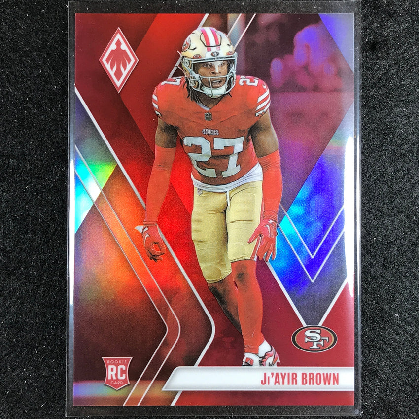 2023 Phoenix Football Jiayir Brown Rookie Base Red 100/250