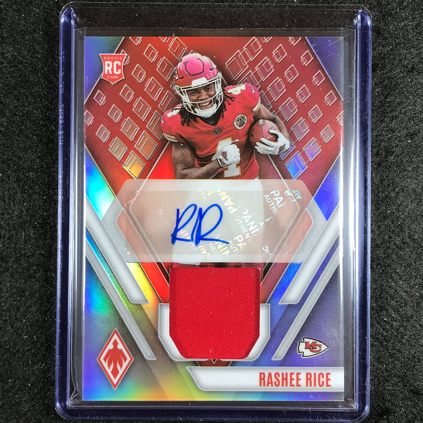 2023 Phoenix Football Rashee Rice Rookie Auto Jersey Silver 292/299
