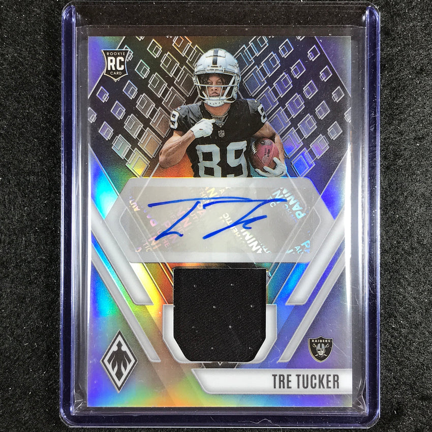 2023 Phoenix Football Tre Tucker Rookie Auto Jersey Silver 276/299