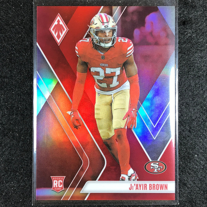 2023 Phoenix Football Jiayir Brown Rookie Base Red 145/250