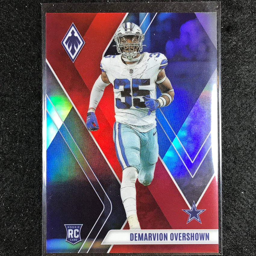 2023 Phoenix Football Demarvion Overshown Rookie Base Red 177/250