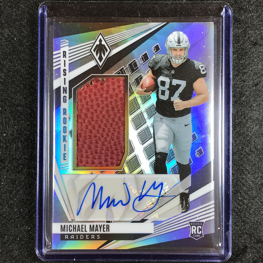 2023 Phoenix Football Michael Mayer Rising Rookie Football Auto Silver 41/199