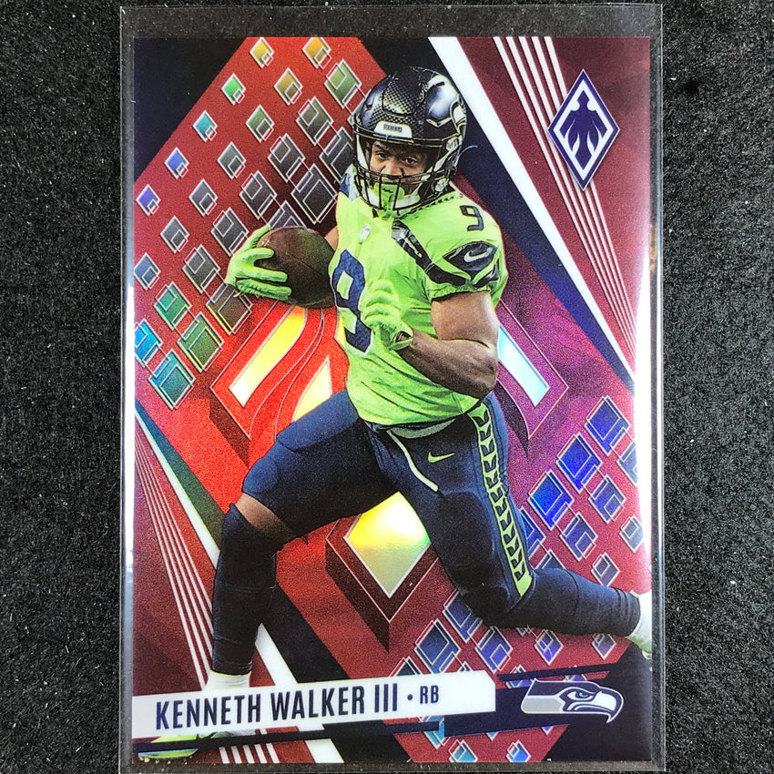 2023 Phoenix Football Kenneth Walker Iii Base Red 8/199