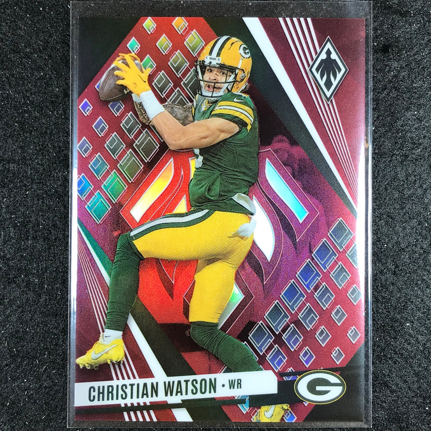 2023 Phoenix Football Christian Watson Base Red 97/199