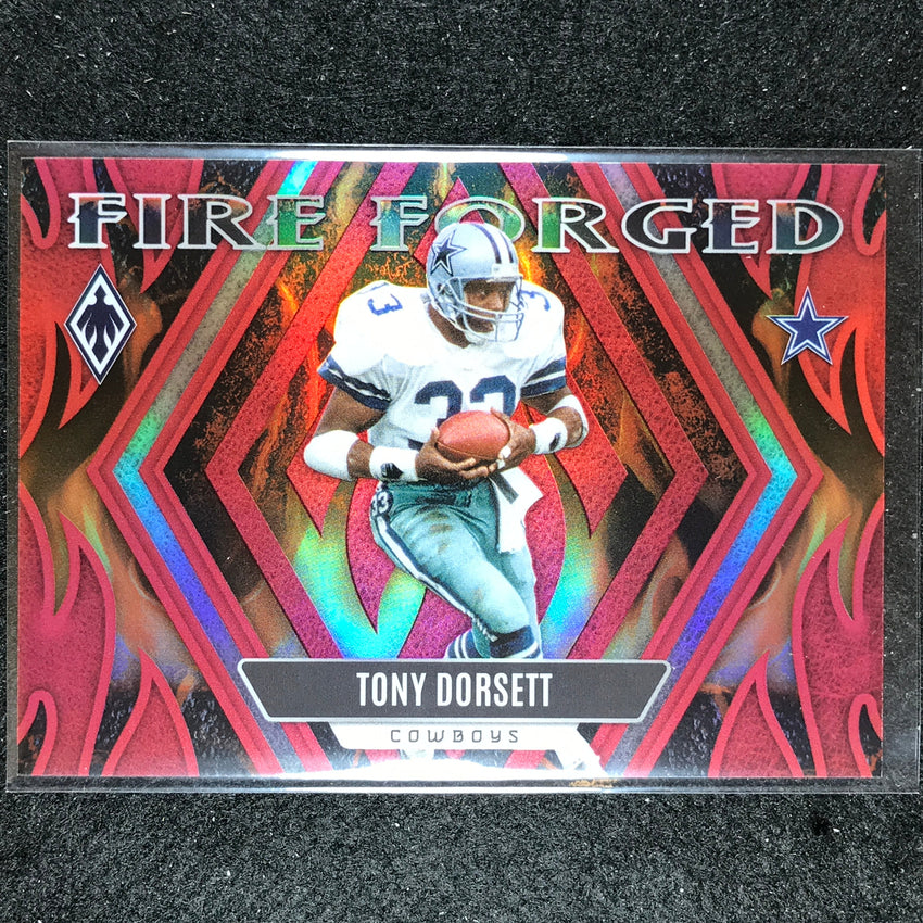 2023 Phoenix Football Tony Dorsett Fire Forged Red 167/199