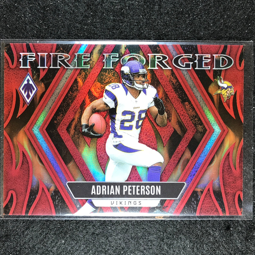 2023 Phoenix Football Adrian Peterson Fire Forged Red 120/199
