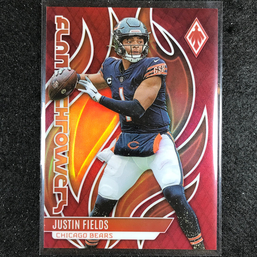 2023 Phoenix Football Justin Fields Flame Throwers Red 7/199