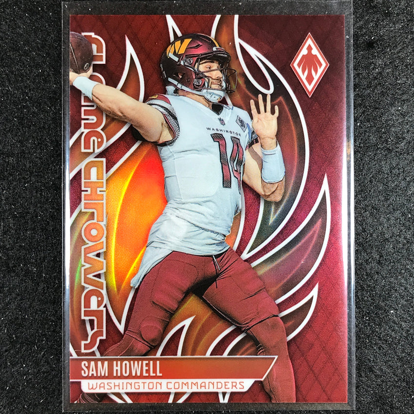 2023 Phoenix Football Sam Howell Flame Throwers Red 151/199