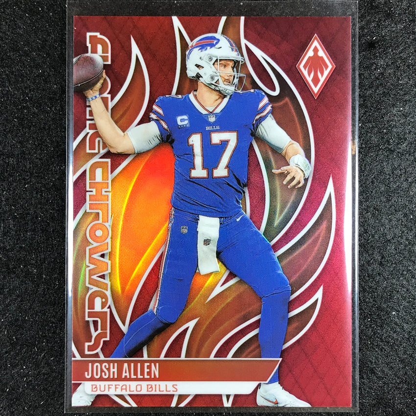 2023 Phoenix Football Josh Allen Flame Throwers Red 87/199
