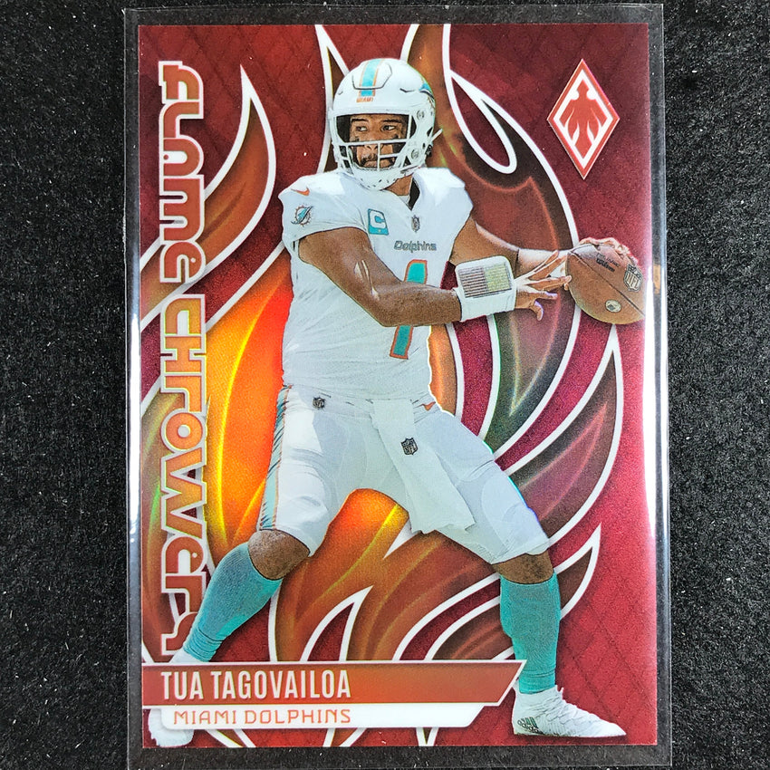 2023 Phoenix Football Tua Tagovailoa Flame Throwers Red 82/199