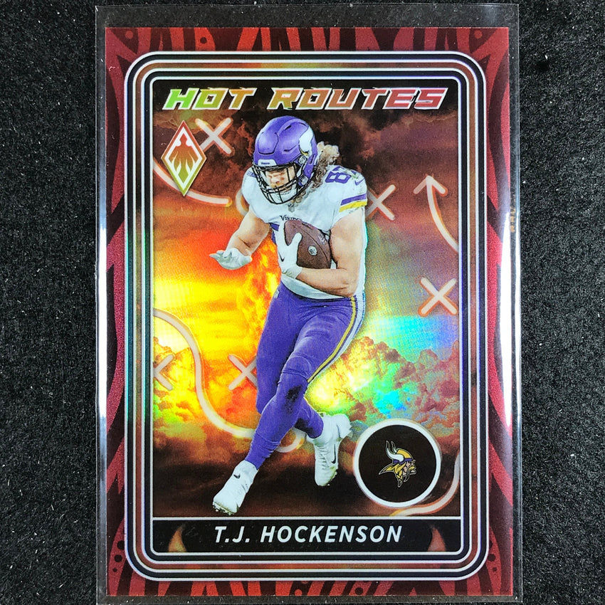 2023 Phoenix Football T.j. Hockenson Hot Routes Red 34/199