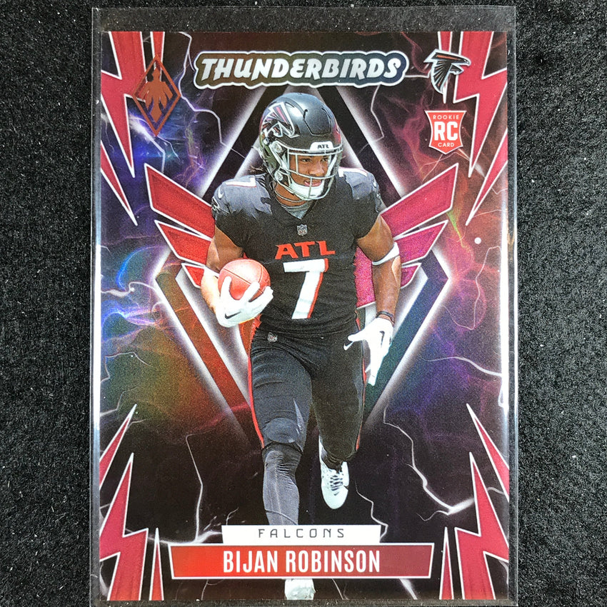 2023 Phoenix Football Bijan Robinson Thunderbirds Rookie Red 152/199