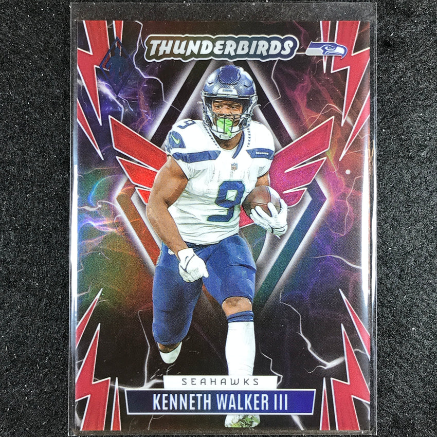 2023 Phoenix Football Kenneth Walker Iii Thunderbirds Red 15/199
