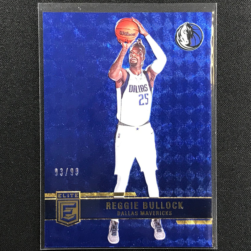 2021-22 Donruss Elite Reggie Bullock Blue 93/99