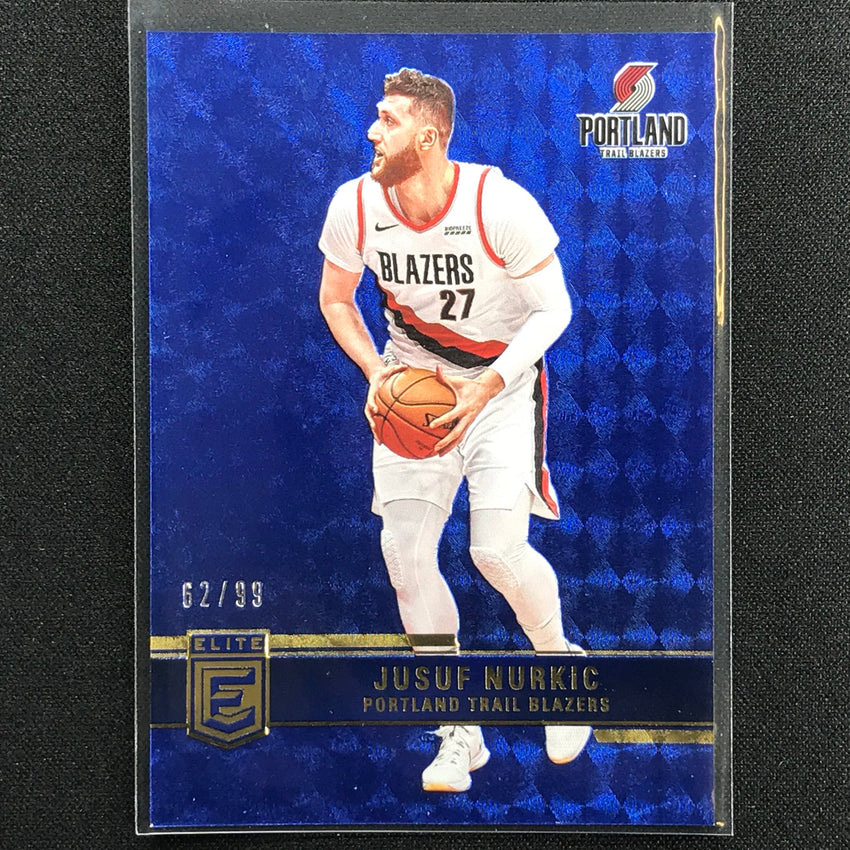 2021-22 Donruss Elite JUSUF NURKIC Blue 62/99