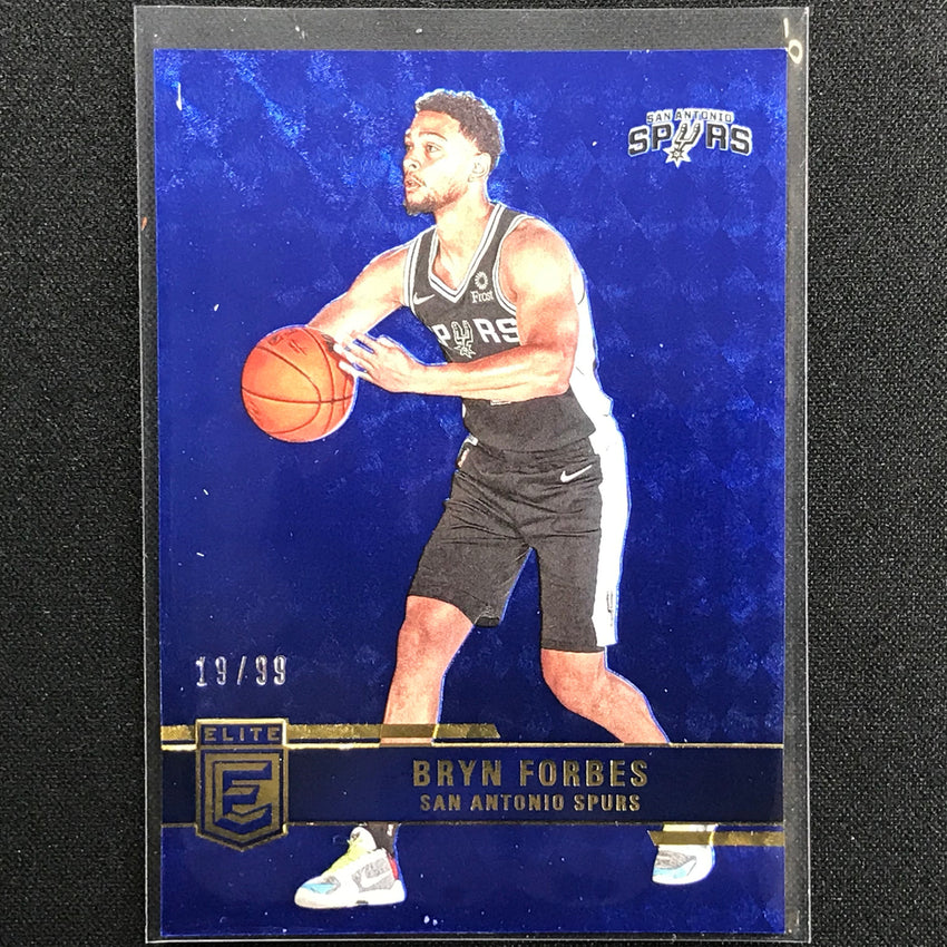 2021-22 Donruss Elite Bryn Forbes Blue 19/99