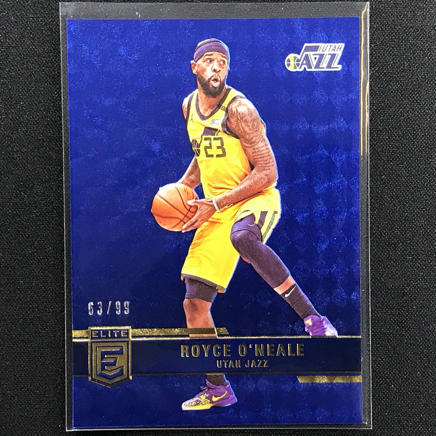 2021-22 Donruss Elite Royce Oneale Blue 63/99