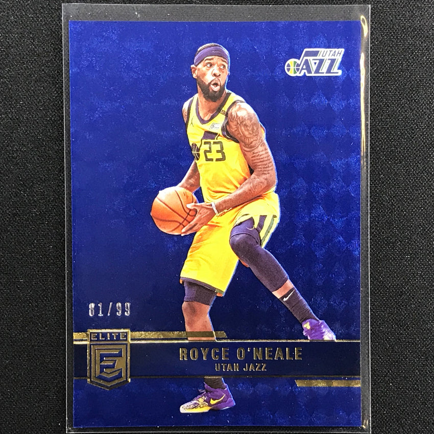 2021-22 Donruss Elite Royce Oneale Blue 81/99