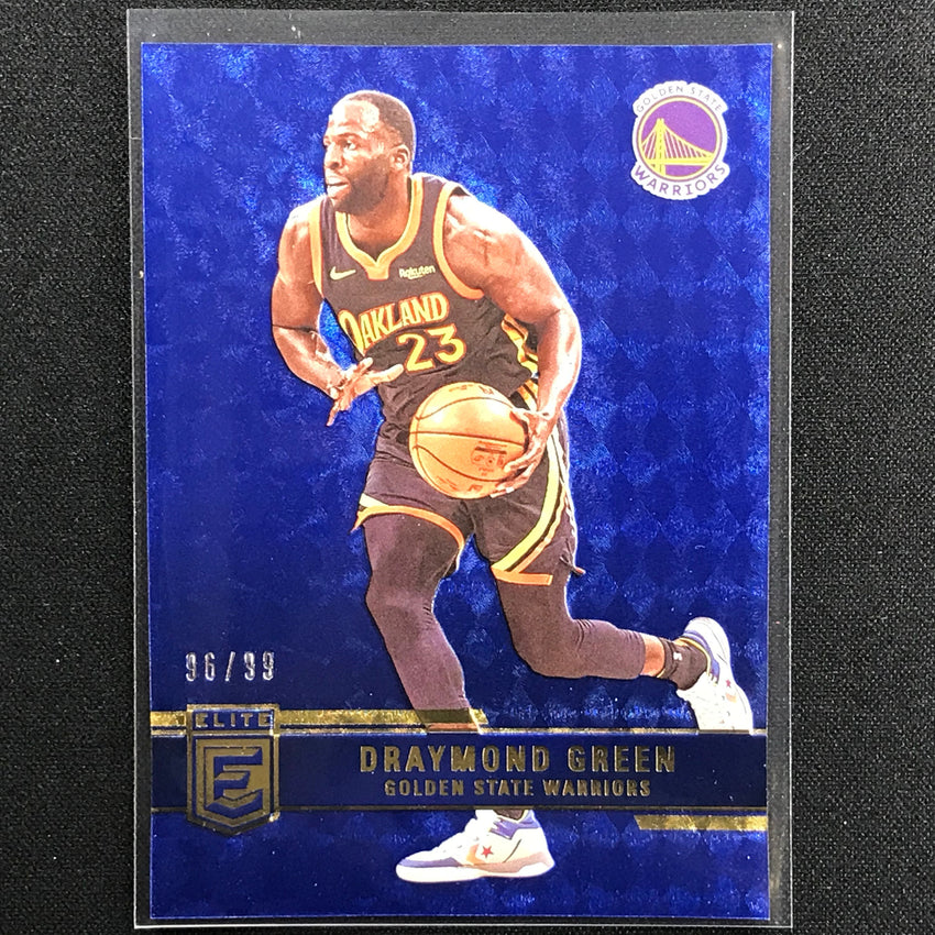 2021-22 Donruss Elite Draymond Green Blue 96/99
