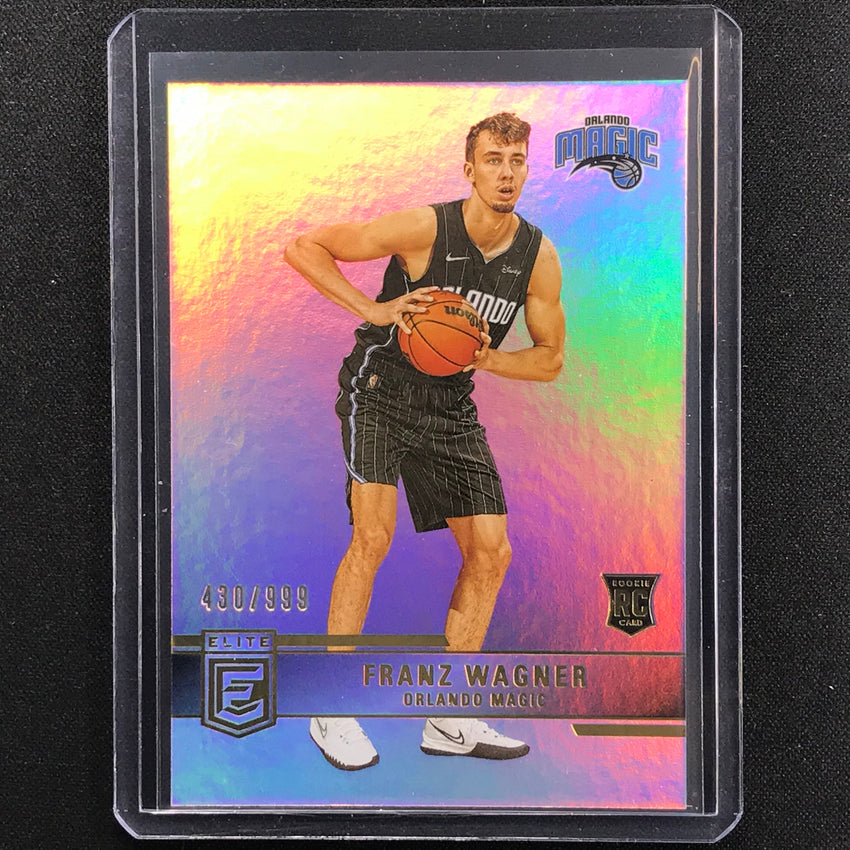 2021 Illusions Justin Fields Rookie Illusionists Acetate Light Blue 299/299