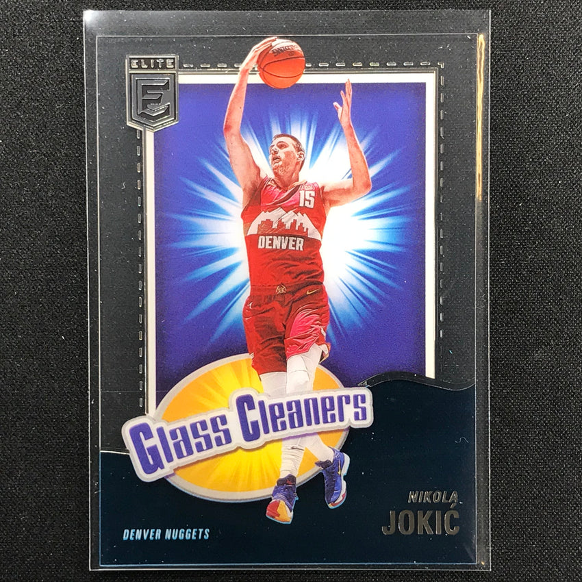 2021-22 Donruss Elite NIKOLA JOKIC Glass Cleaners Acetate #3