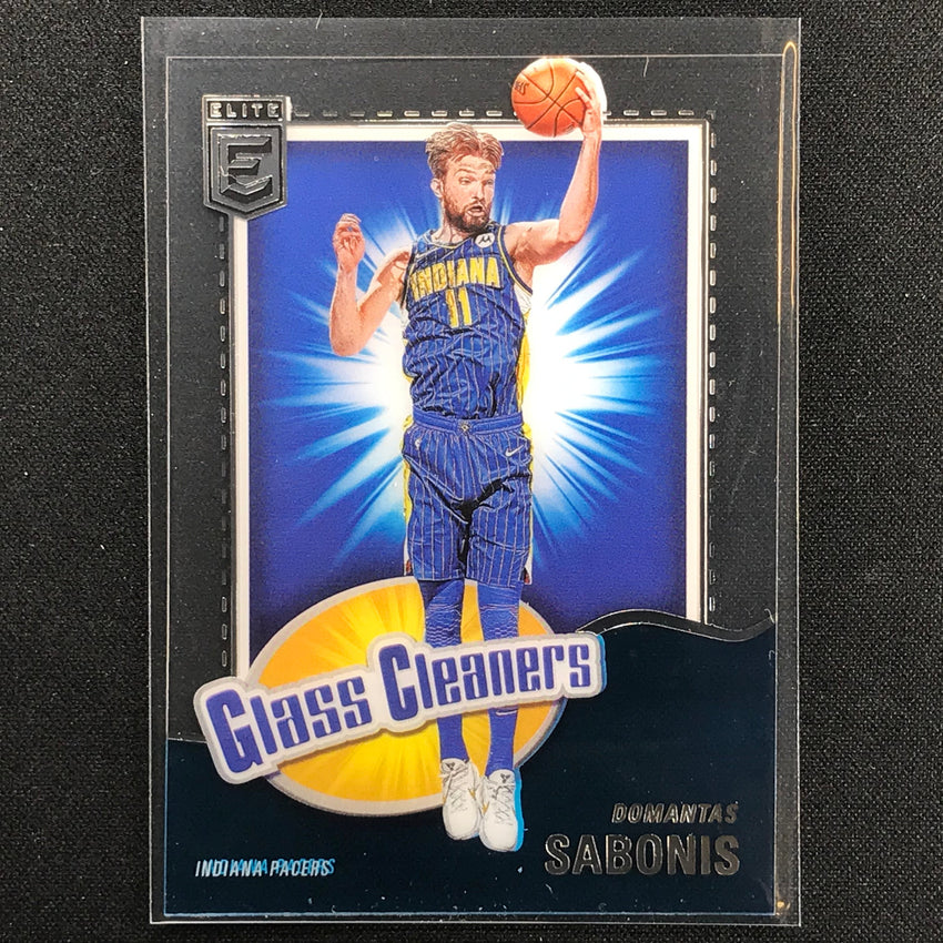 2021-22 Donruss Elite DOMANTAS SABONIS Glass Cleaners Acetate #6