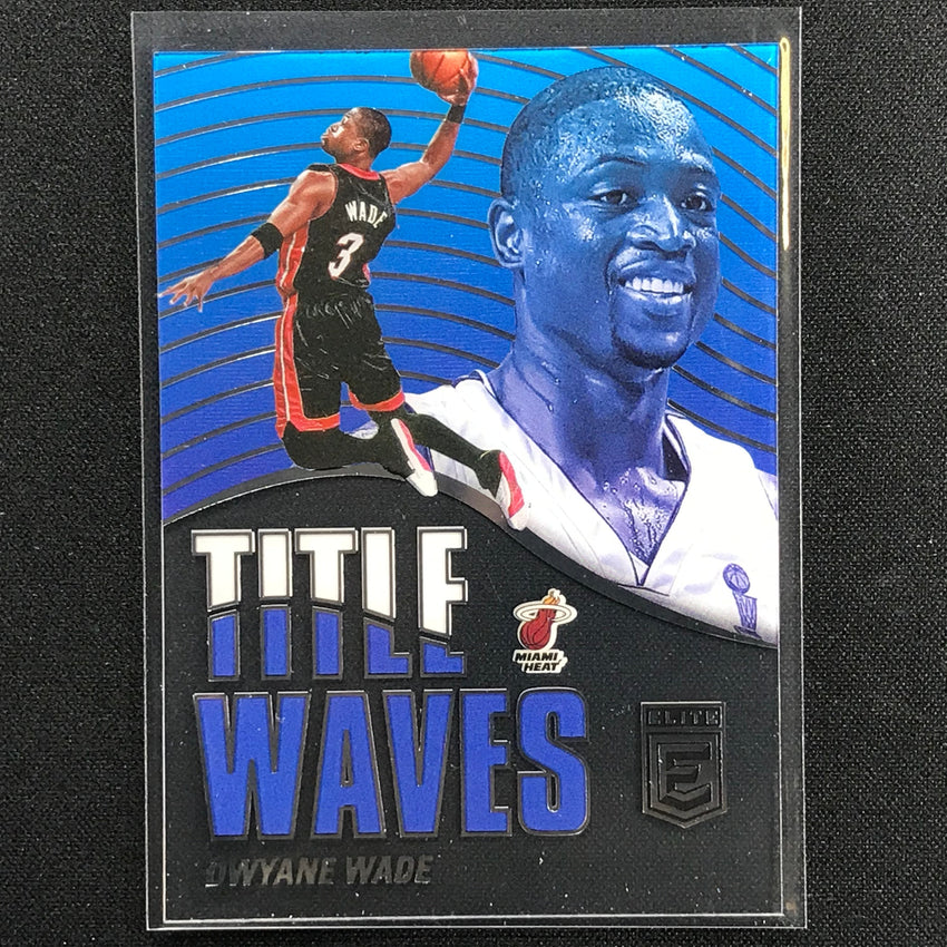 2021-22 Donruss Elite Dwyane Wade Title Waves Acetate No 17