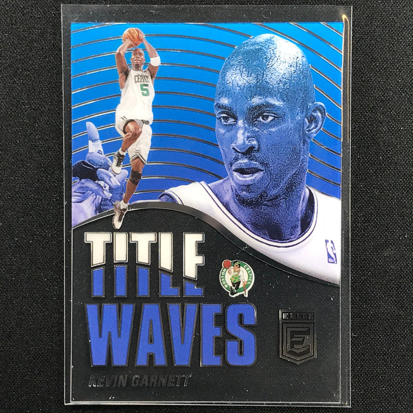 2021-22 Donruss Elite KEVIN GARNETT Title Waves Acetate #20