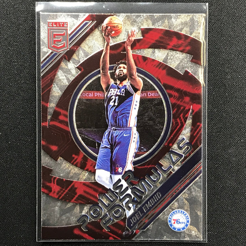2021-22 Donruss Elite JOEL EMBIID Power Formulas Base #1