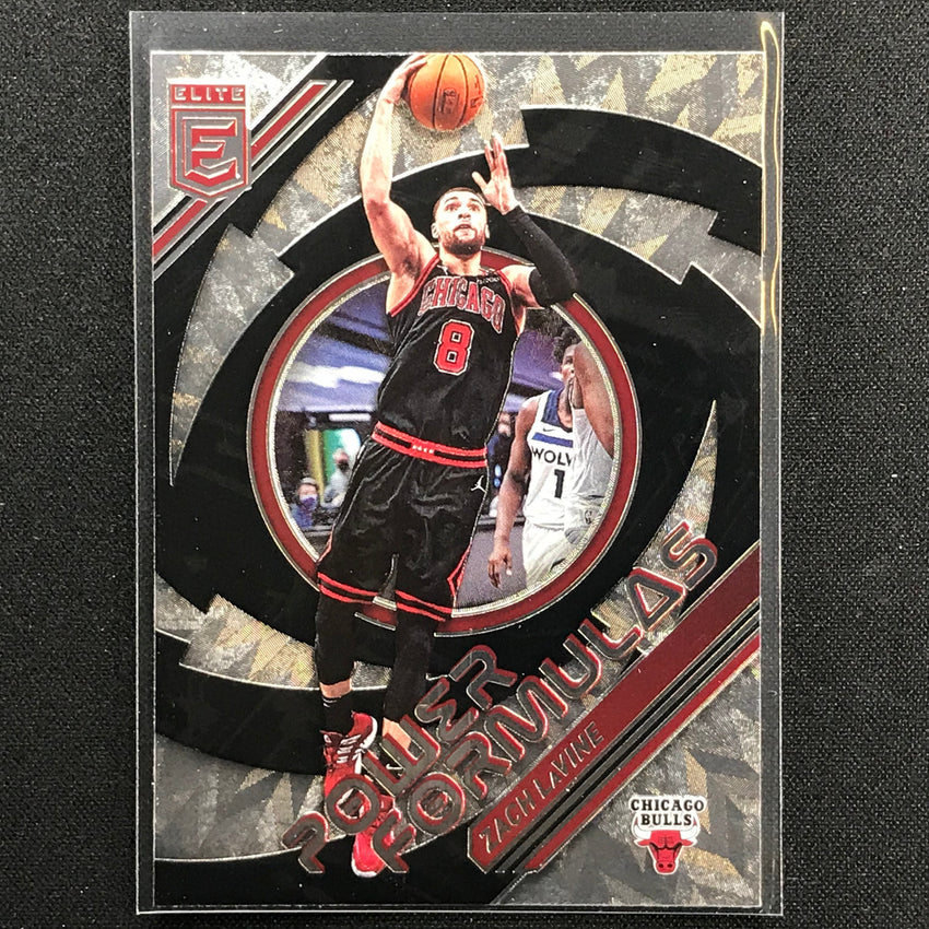 2021-22 Donruss Elite Zach Lavine Power Formulas Base No 3