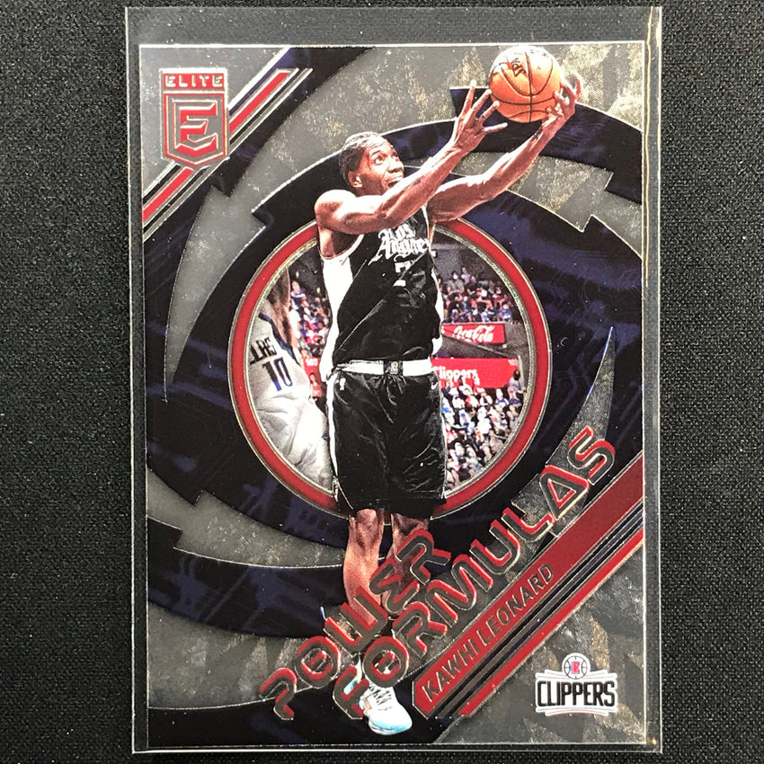 2021-22 Donruss Elite PAUL GEORGE Power Formulas Base #8