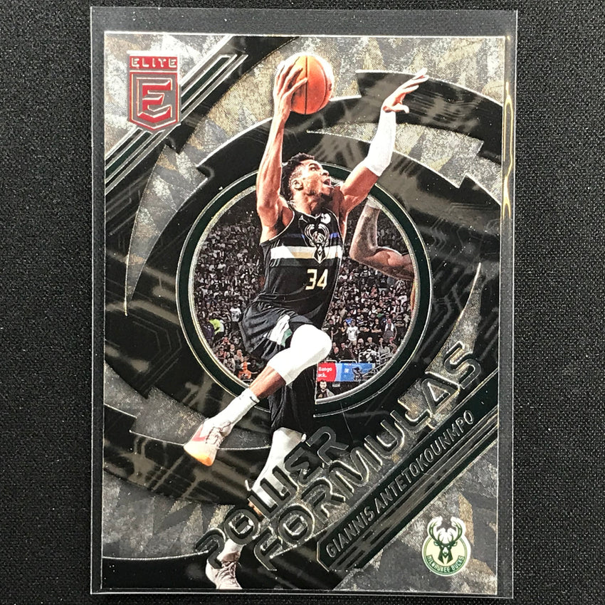 2021-22 Donruss Elite GIANNIS ANTETOKOUNMPO Power Formulas Base #11