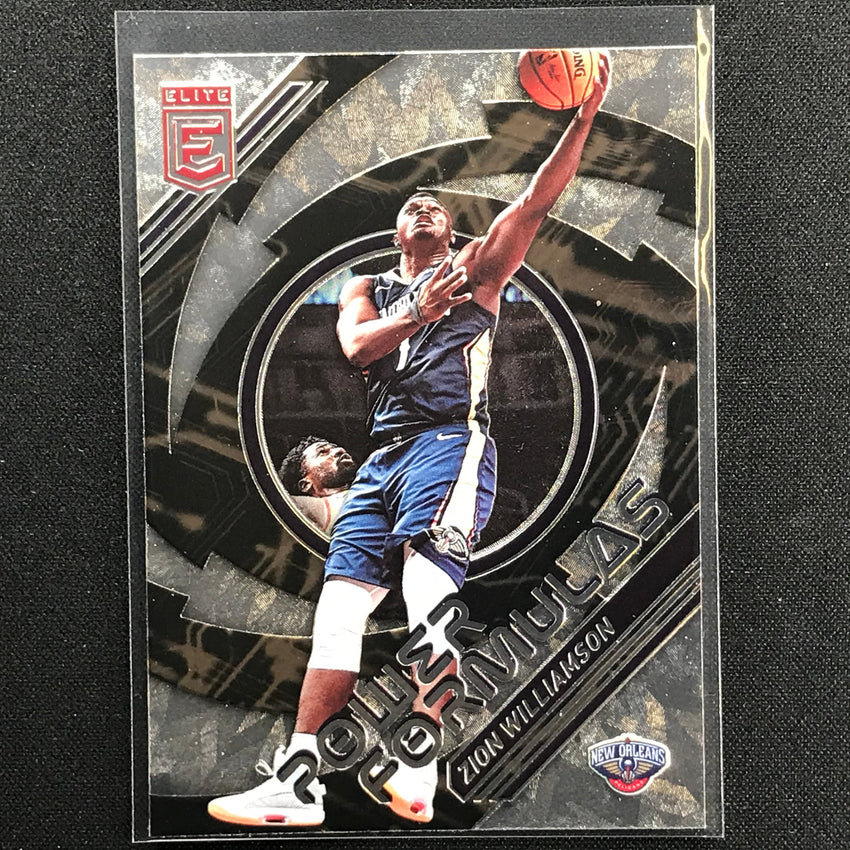 2021-22 Donruss Elite ZION WILLIAMSON Power Formulas Base #13