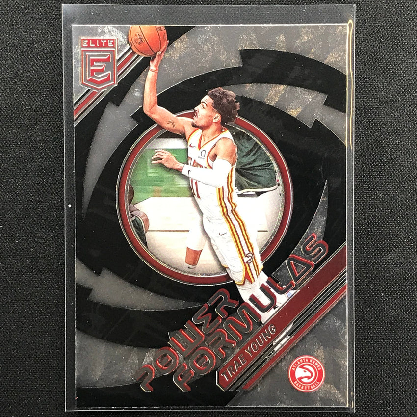 2021-22 Donruss Elite TRAE YOUNG Power Formulas Base #17