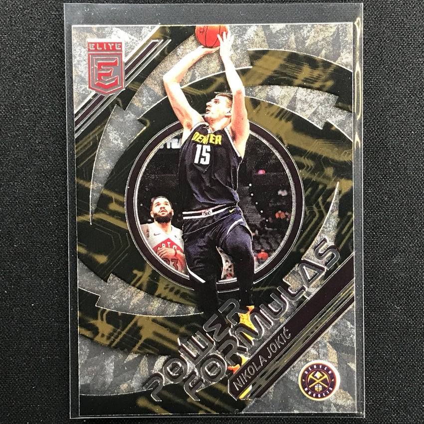 2021-22 Donruss Elite NIKOLA JOKIC Power Formulas Base #25
