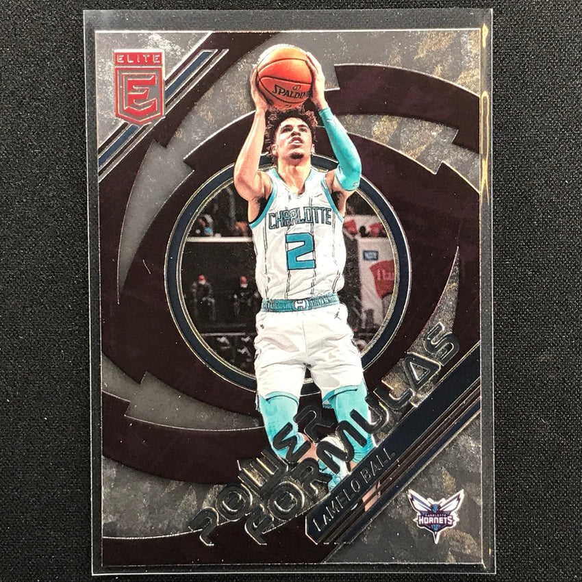2021-22 Donruss Elite Lamelo Ball Power Formulas Base No 26