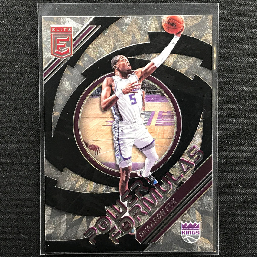 2021-22 Donruss Elite DE'AARON FOX Power Formulas Base #27